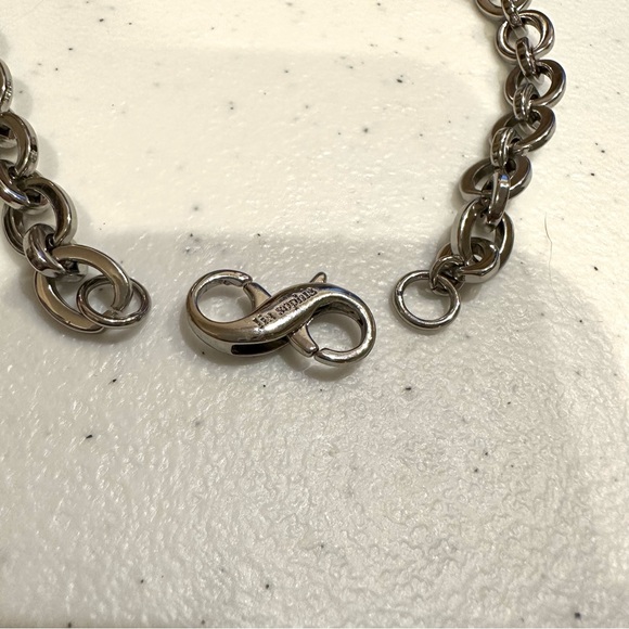 New Lia Sophia Necklace silver chain w/ InfinitME clasp - Picture 11 of 11